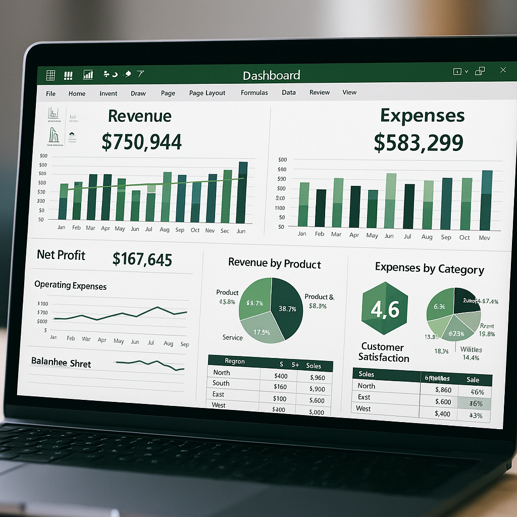 Executive KPI dashboard